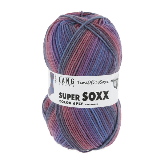 Lang Yarns Super Soxx Color 6 Ply Time of the day Soxx Starlight (0532)