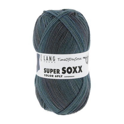 Lang Yarns Super Soxx Color 6 Ply Time of the day Soxx Midnight (0534)