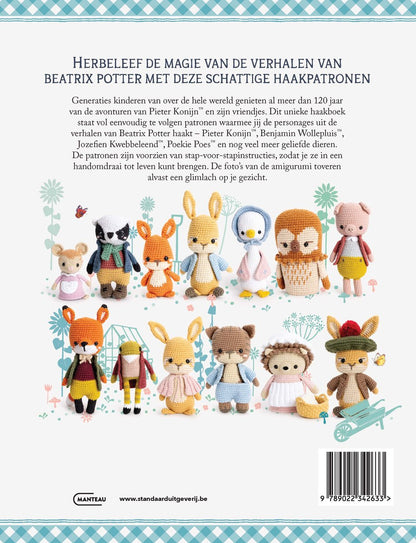 Haakboek Pieter Konijn en zijn vriendjes