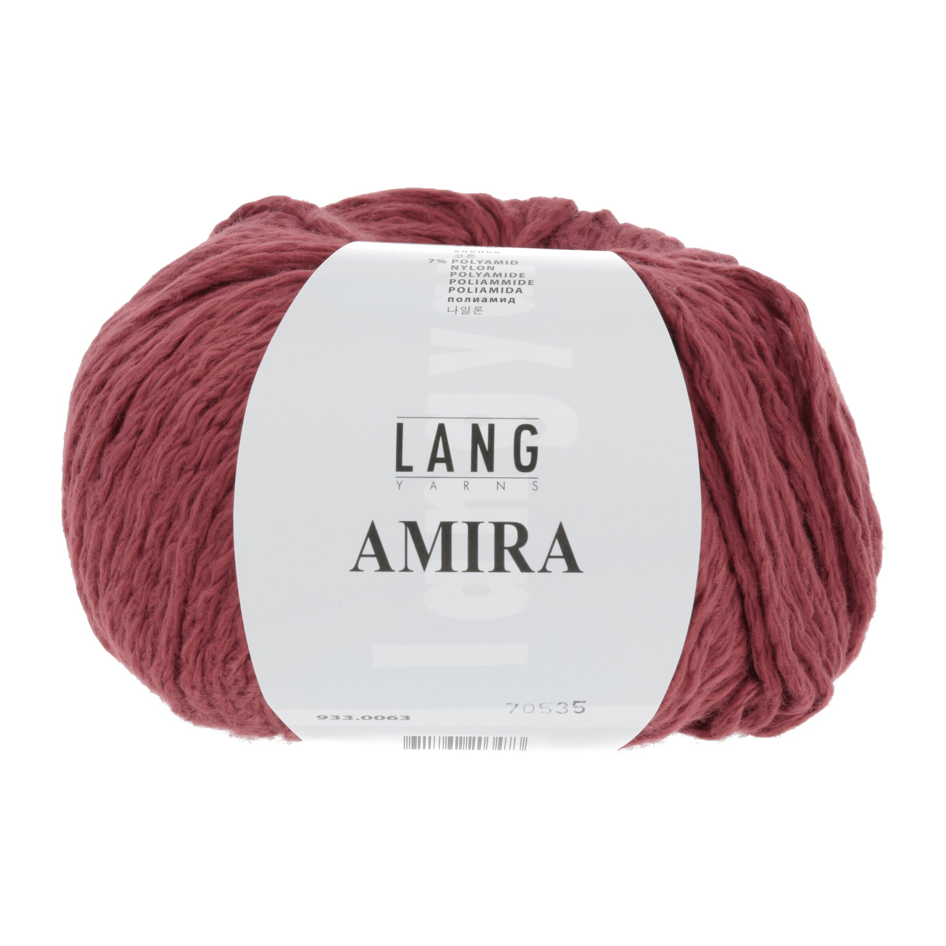 Lang Yarns Amira Wine Red (0063)