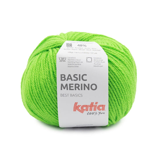 Katia Basic Merino Neon Green (095)