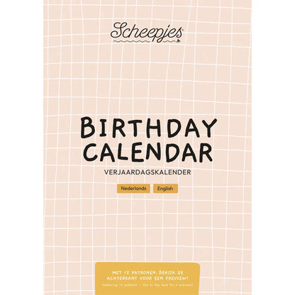 Scheepjes Verjaardagskalender