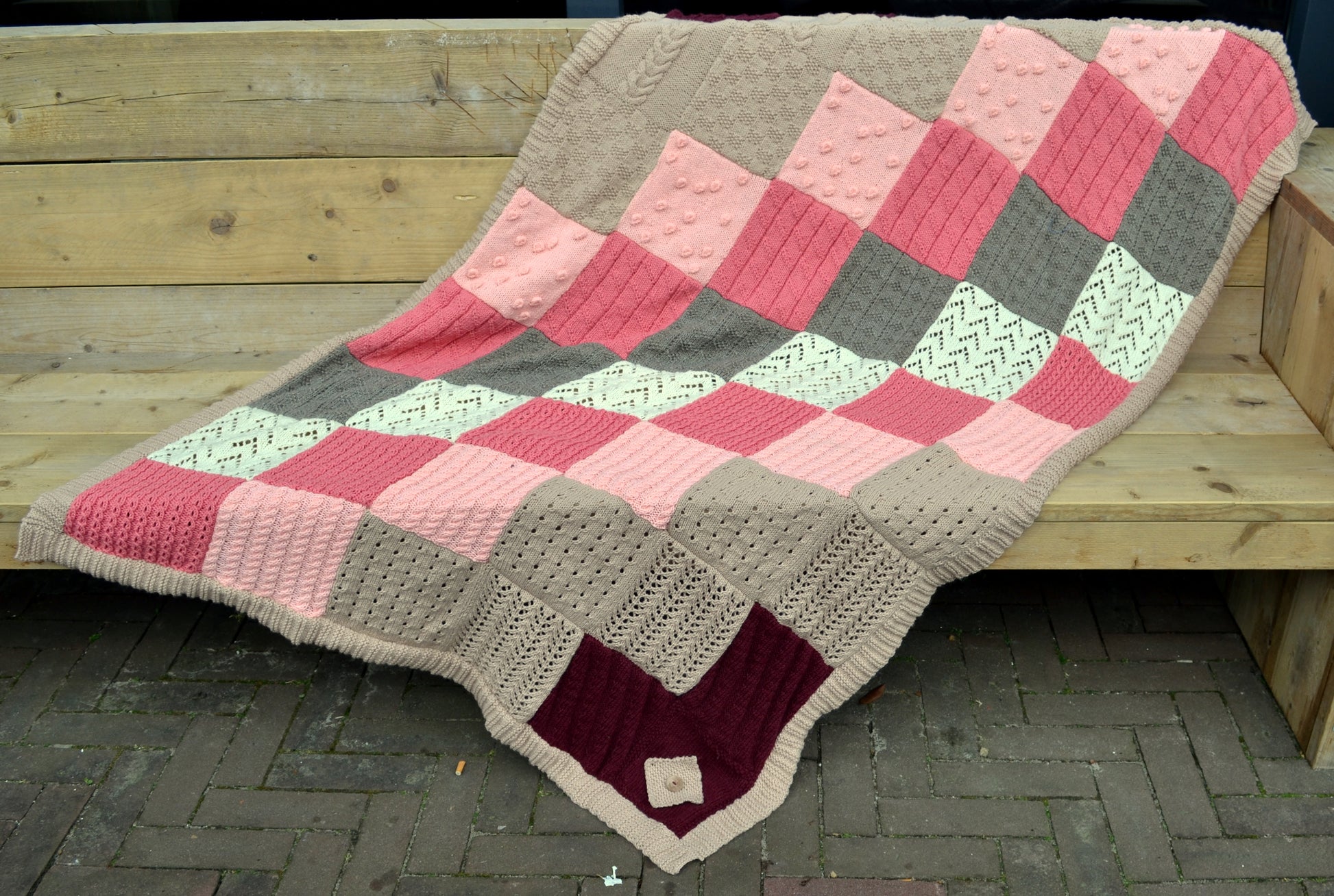 A Knitting Day Dream Blanket (Breipatroon)