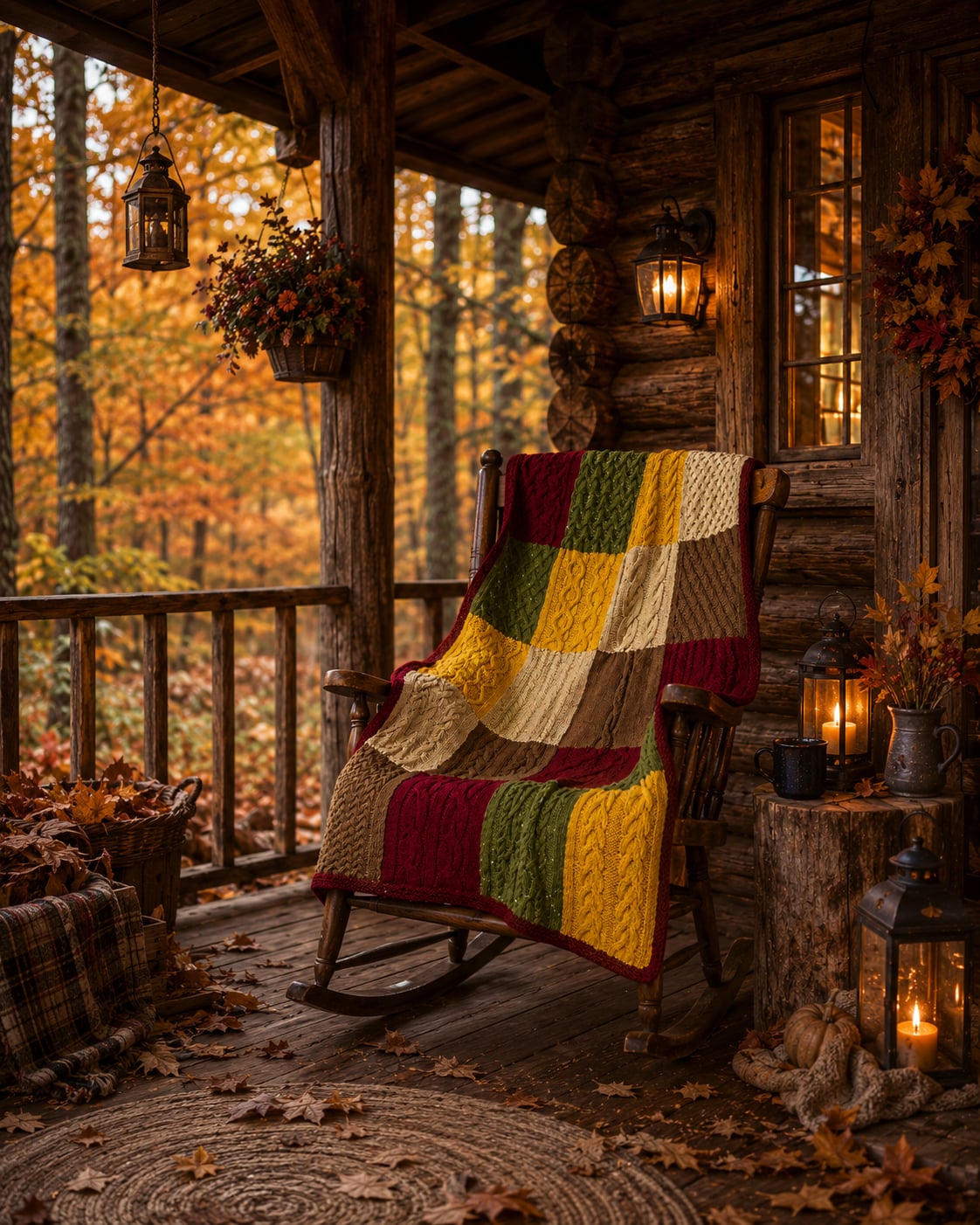 Autumn Knit by Olga (knit-a-long)