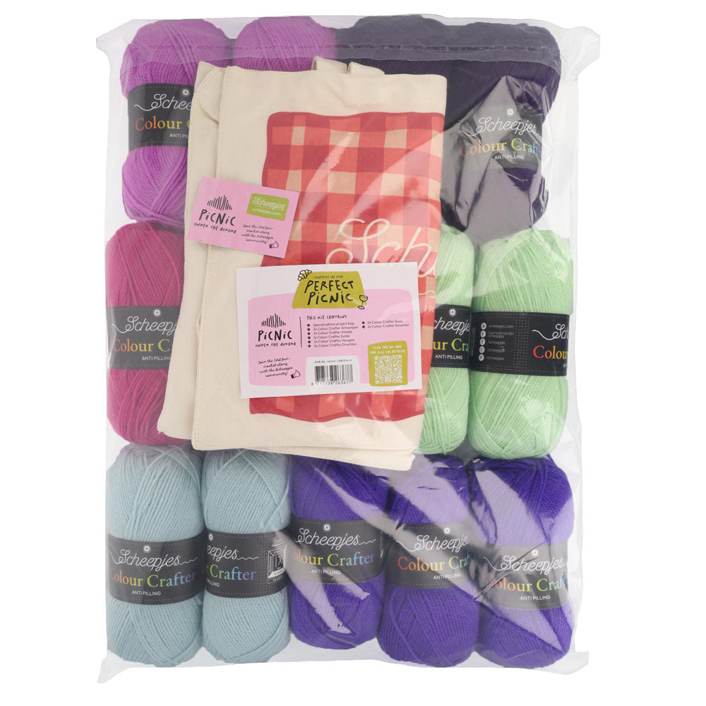 Scheepjes Perfect Picnic CAL 2026 / Colour Crafter Aurora