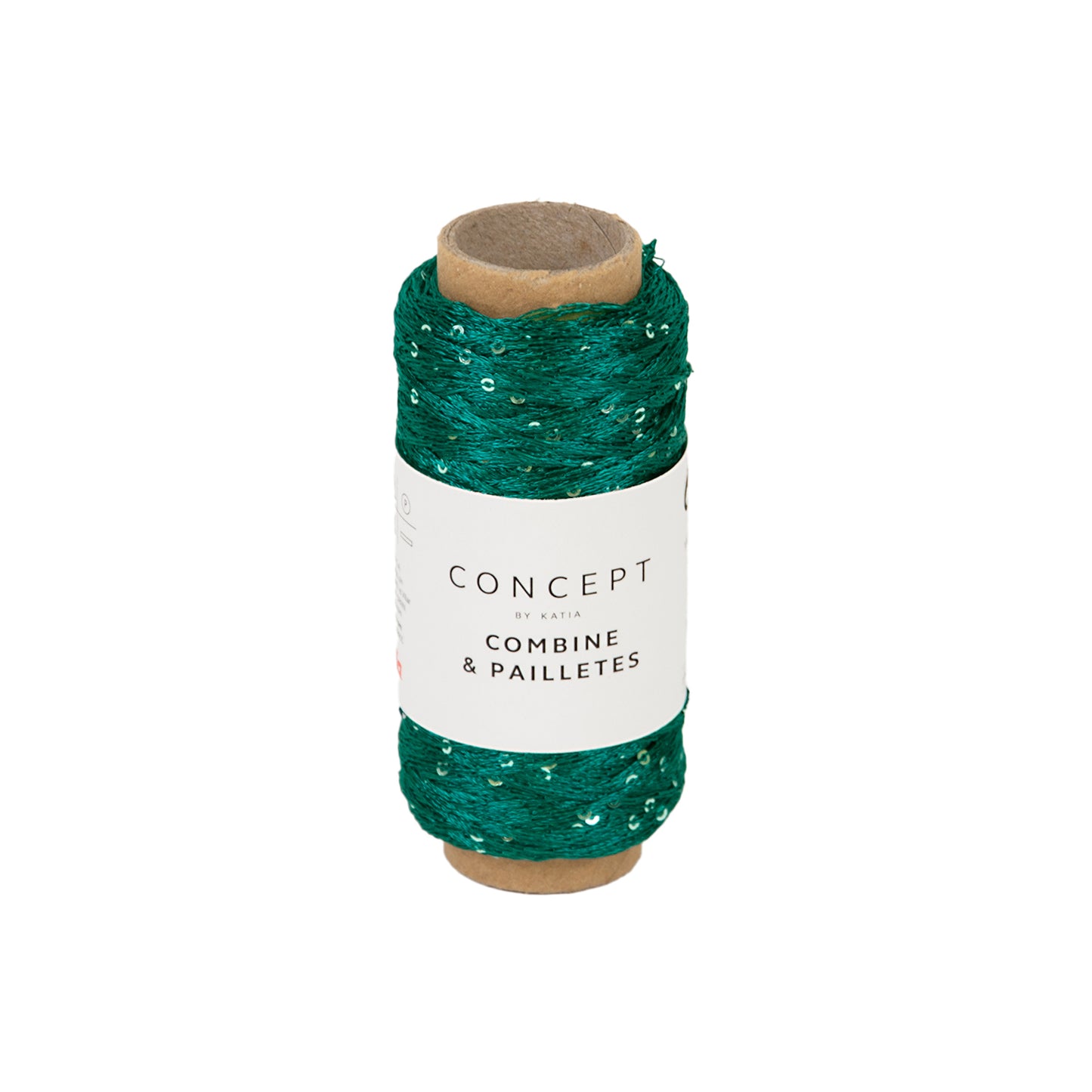 Katia Concept Combine & Pailletes Teal Green (57)