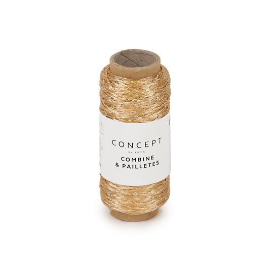 Katia Concept Combine & Pailletes Gold (59)
