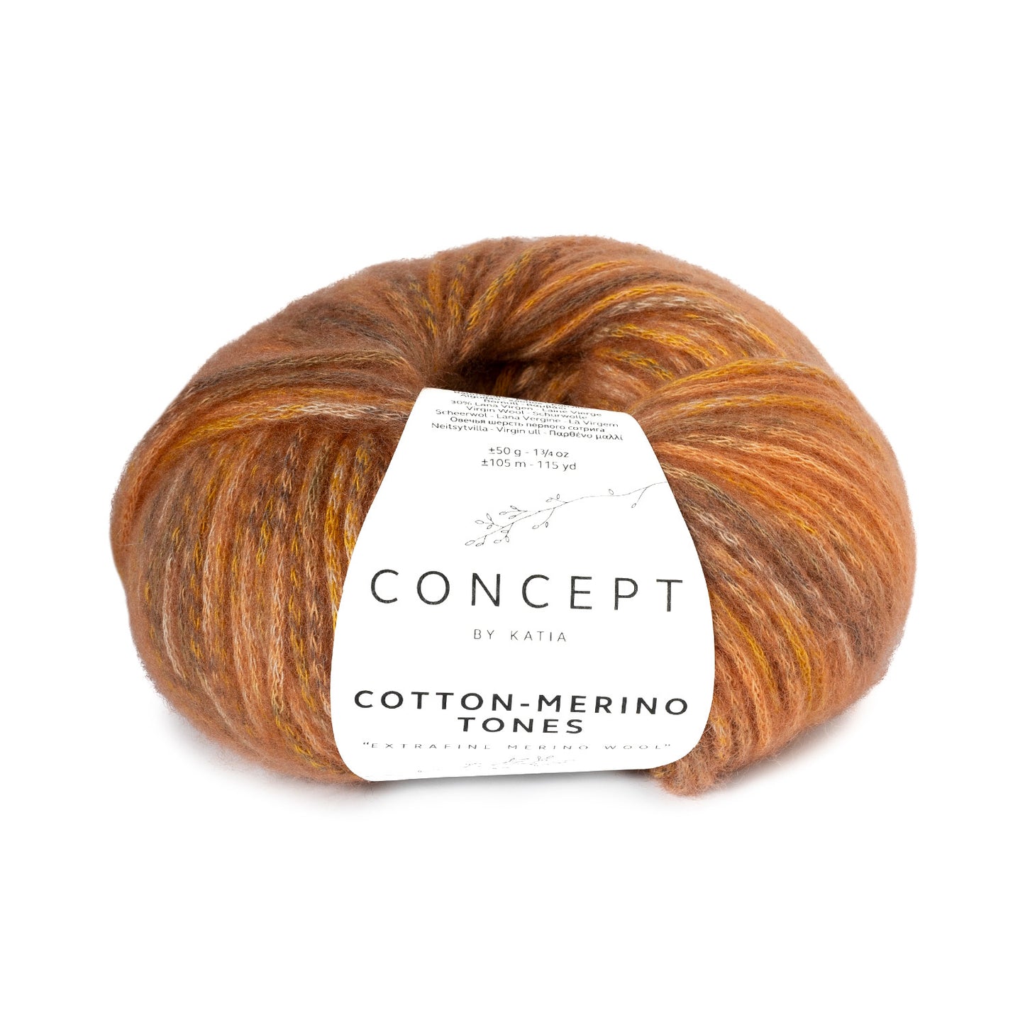 Katia Concept Cotton Merino Tones Apricot (300)