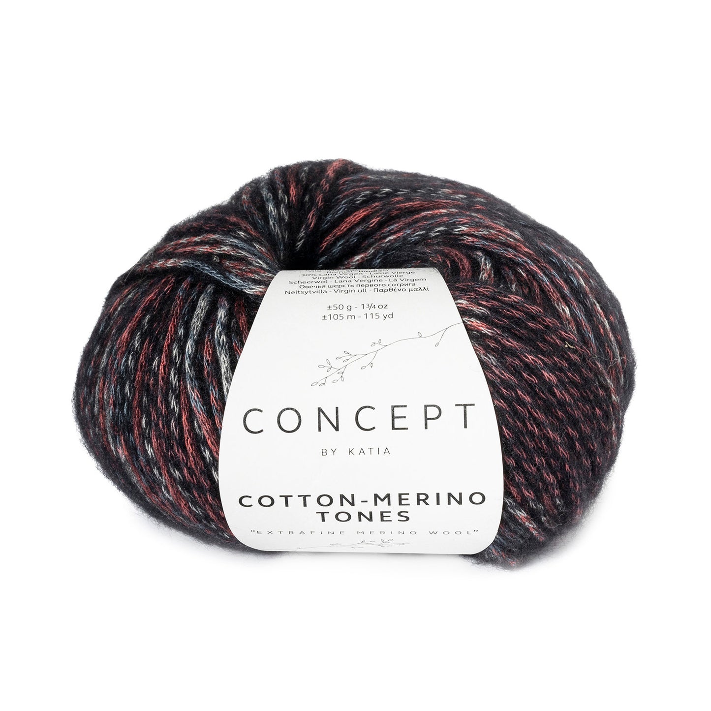 Katia Concept Cotton Merino Tones Shadow (301)