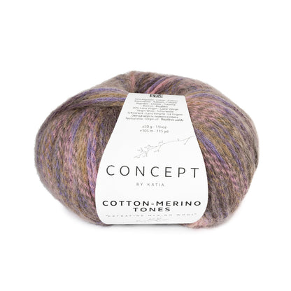 Katia Concept Cotton Merino Tones Rosee (302)