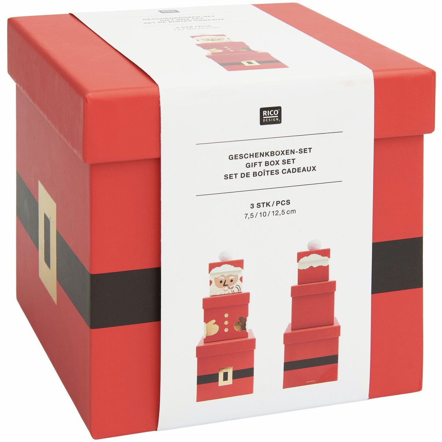 Cadeaudozen-set Kerstman 4-delig (401158)
