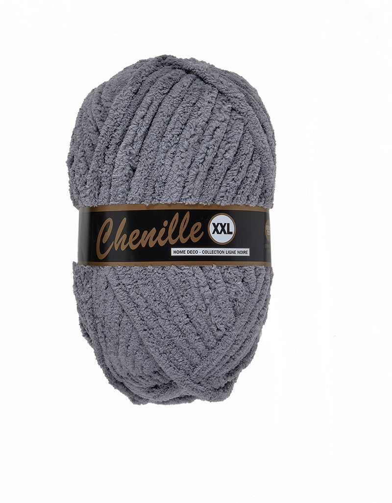 Lammy Yarns Chenille XXL Grijs (004)