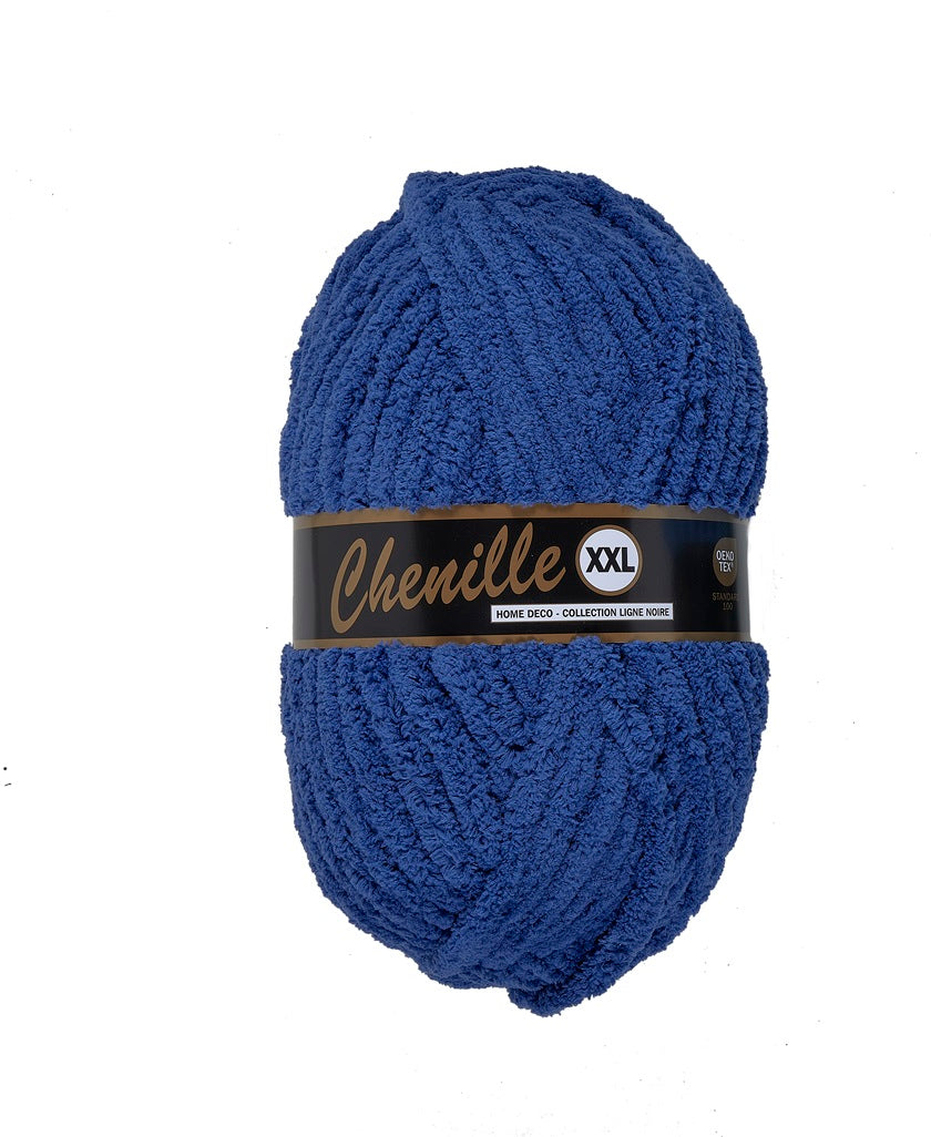 Lammy Yarns Chenille XXL Blauw (022)