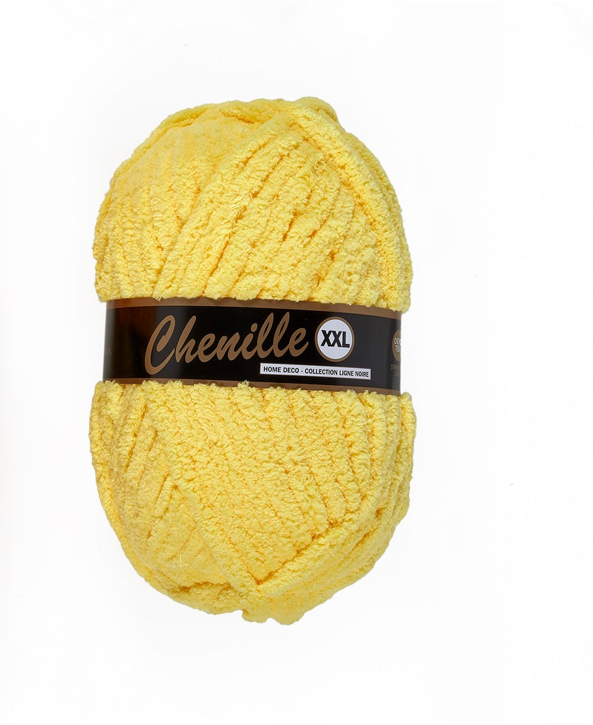 Lammy Yarns Chenille XXL Geel (510)