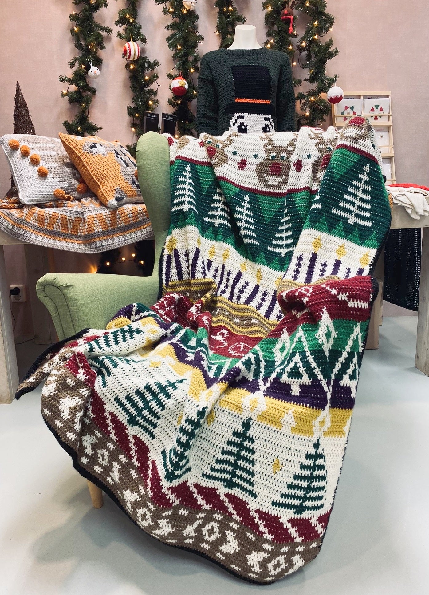 Christmas Throw Blanket Pakket (XMAS box)