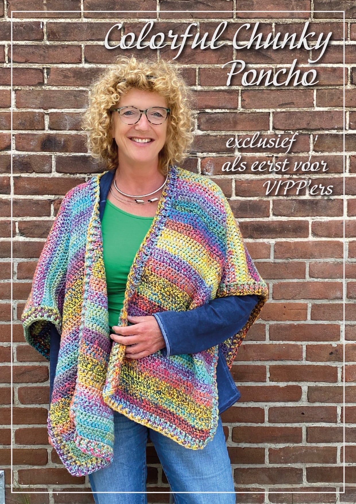 Chunky Poncho (Haakpatroon)