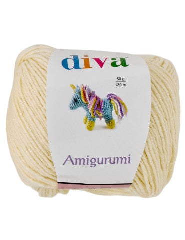 Diva Amigurumi Creme 288 (per pak 10 bollen)