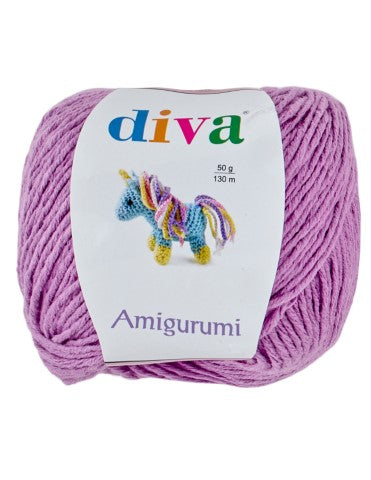 Diva Amigurumi Lila 2135 (per pak 10 bollen)