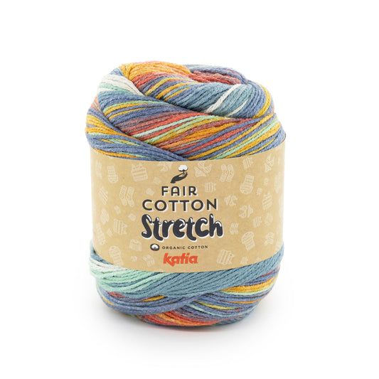 Katia Fair Cotton Stretch Blues (102)