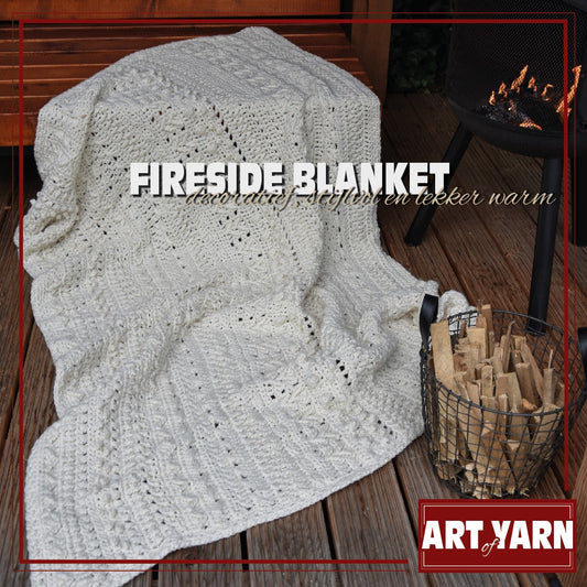 Fireside Blanket Pakket (+ GRATIS Art of Yarn Third Edition)