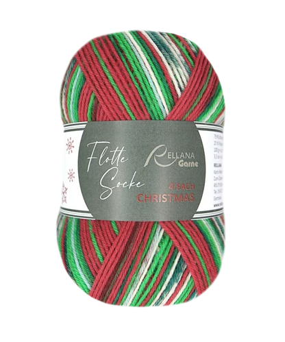 Rellana Flotte Socke 4f. Christmas (2026)