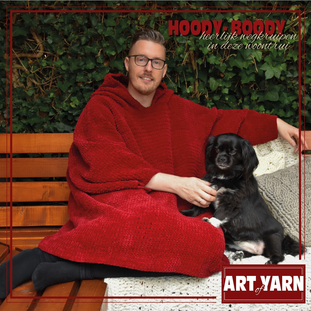 Hoody Boody Blanket Trui Pakket (+ GRATIS Art of Yarn Third Edition)