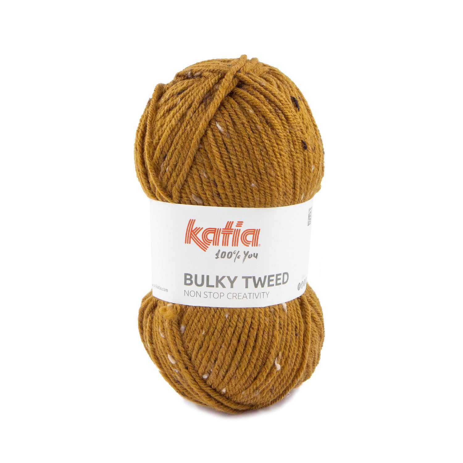 Katia Bulky Tweed Mustard (208)