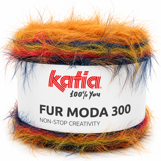 Katia Fur Moda 300 BROWN (307)