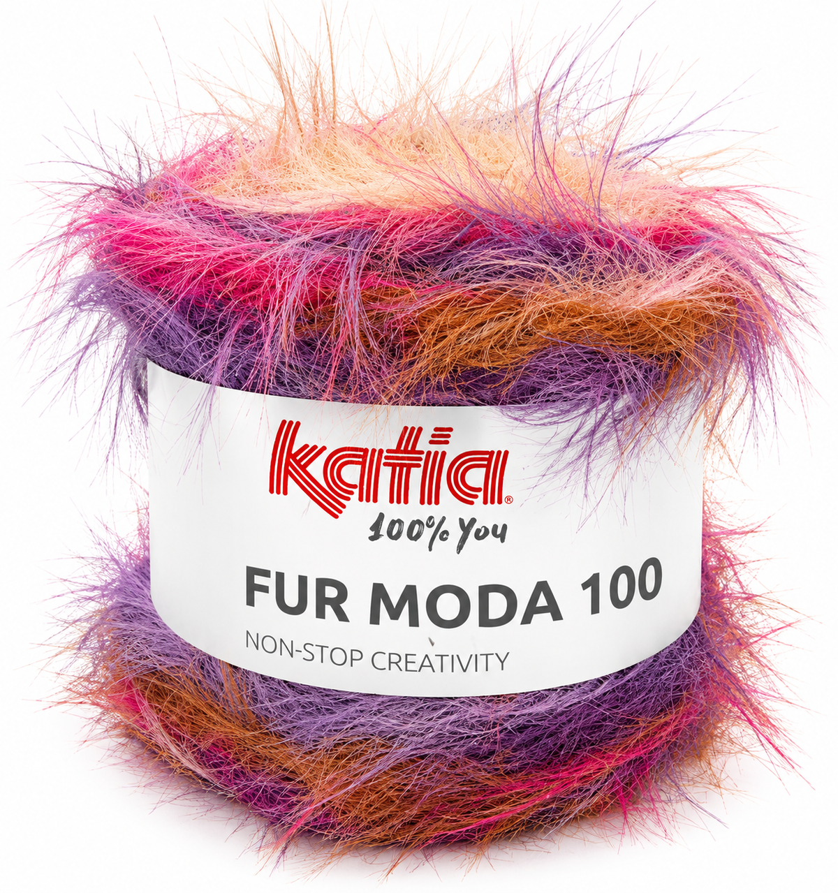 Katia Fur Moda 100 PINK (306)