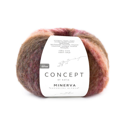 Katia Concept Minerva Superfine Alpaca Candy (101)