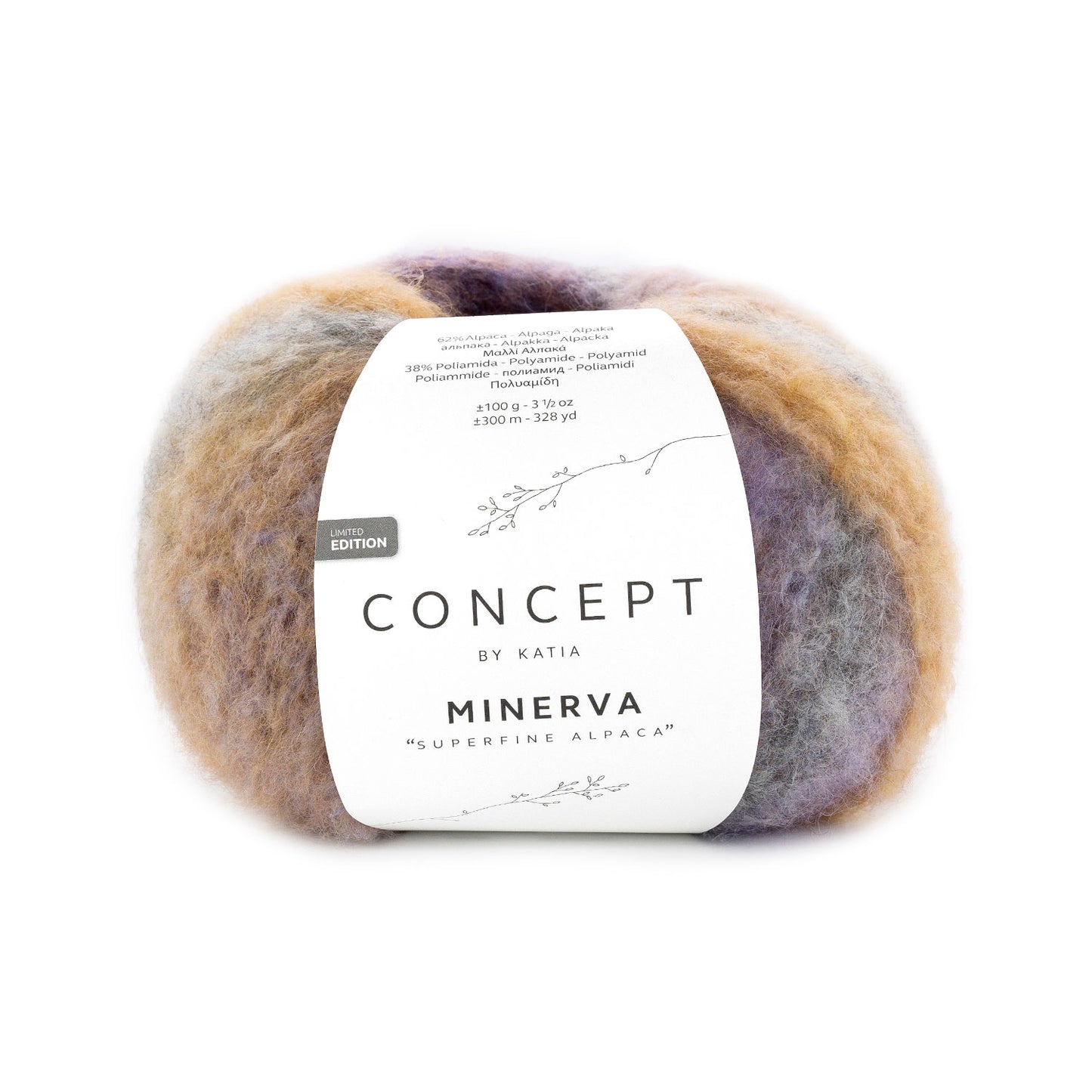 Katia Concept Minerva Superfine Alpaca Pastel (105)