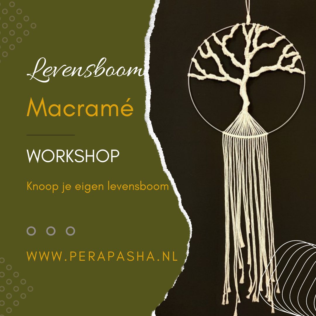 Workshop Levensboom (Macrame) (1 maart 2025)