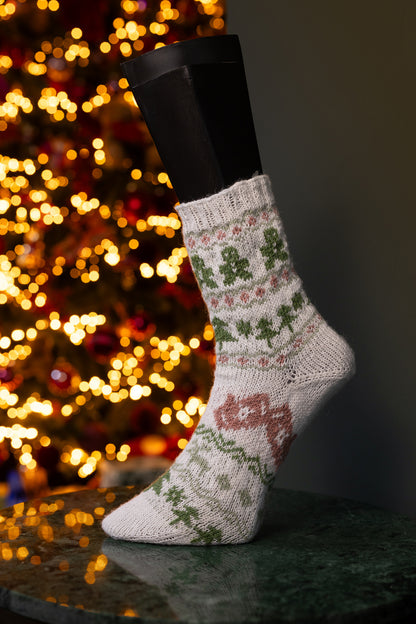 Kerstsokken breien en haken met Mr. Cey