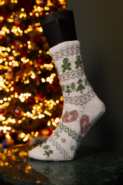 Kerstsokken breien en haken met Mr. Cey