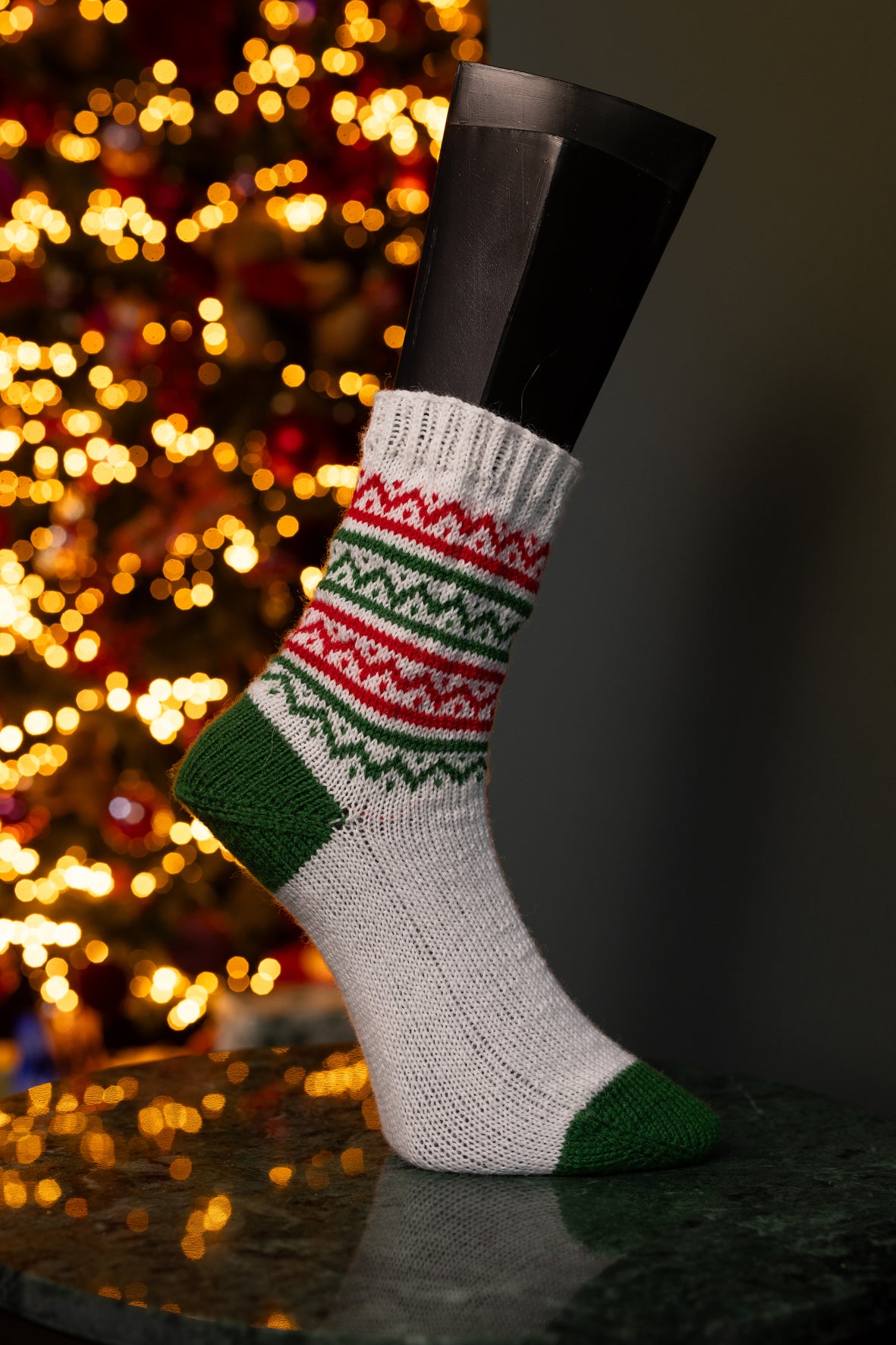 Kerstsokken breien en haken met Mr. Cey