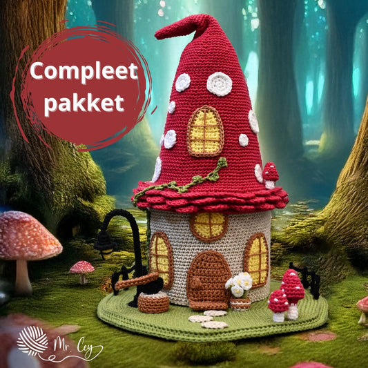 Kabouterhuis by Mr. Cey CAL-pakket (incl haakpatroon)