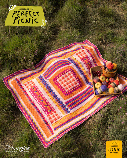 Scheepjes Perfect Picnic CAL 2026 / Cotton Create Sunset