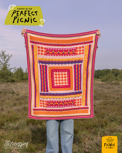 Scheepjes Perfect Picnic CAL 2026 / Cotton Create Sunset
