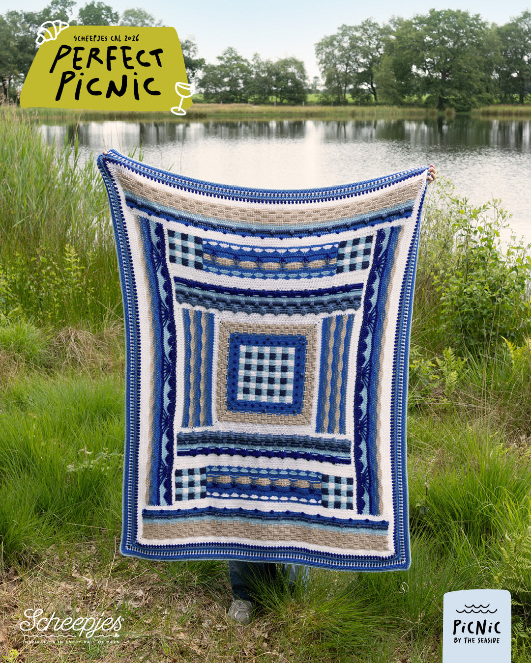 Scheepjes Perfect Picnic CAL 2026 / Colour Crafter Seaside