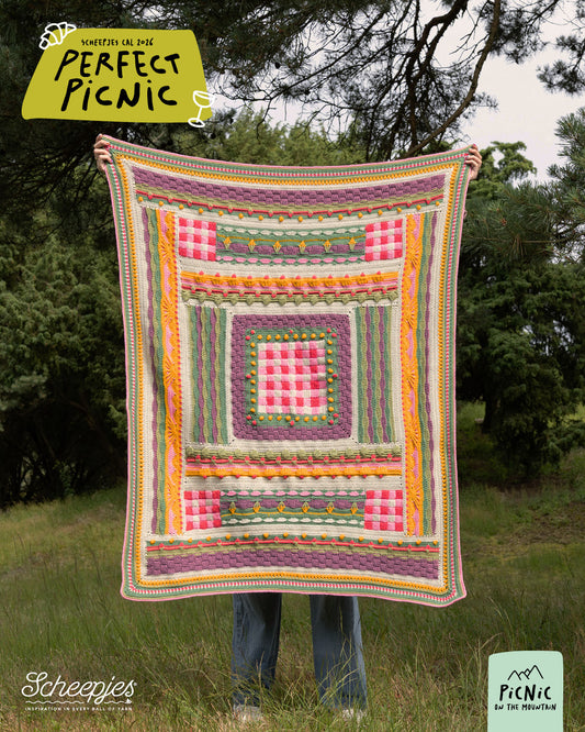Scheepjes Perfect Picnic CAL 2026 / Colour Crafter Mountain