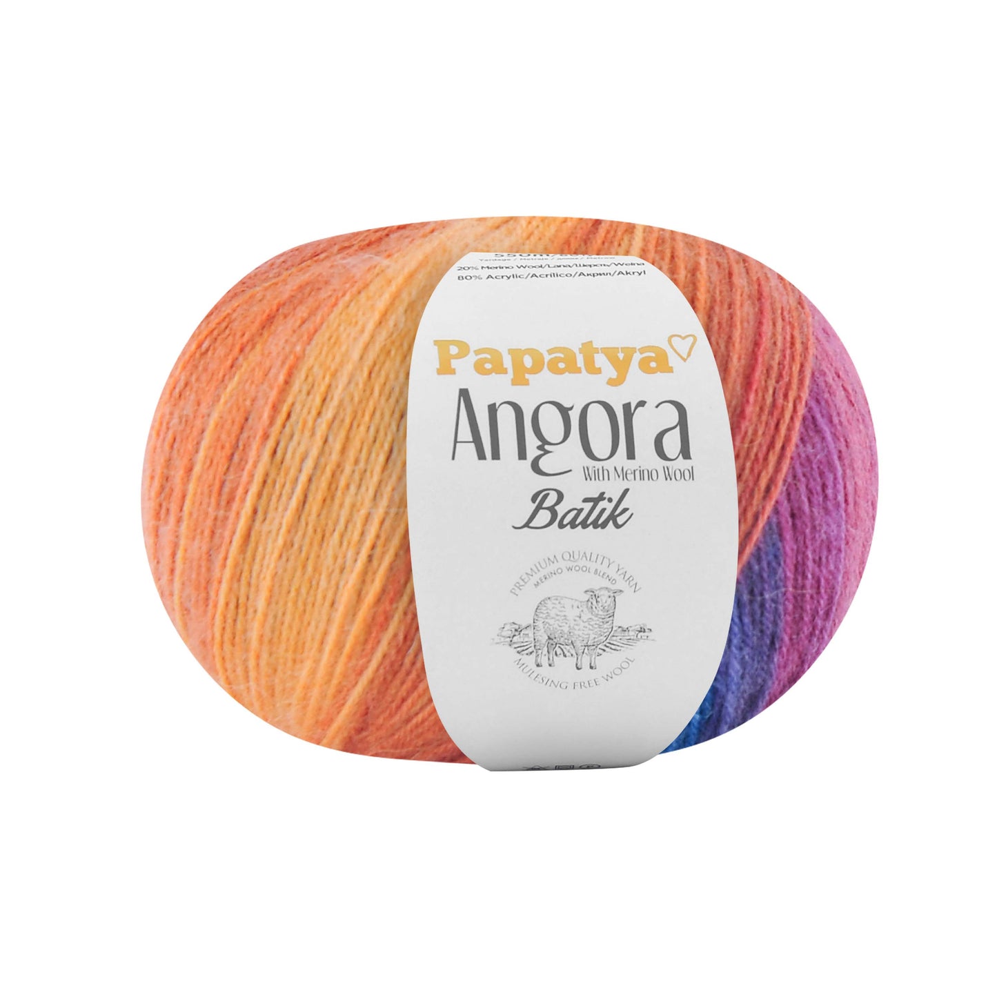 Papatya Angora Batik Autumn Shimmer (64)