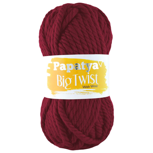 Papatya Big Twist Bordeaux (3230)