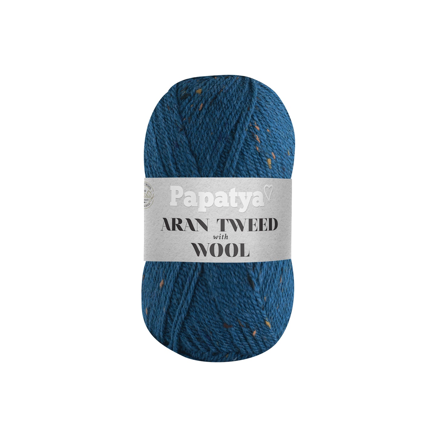 Papatya Aran Tweed with Wool Petrol (5750)