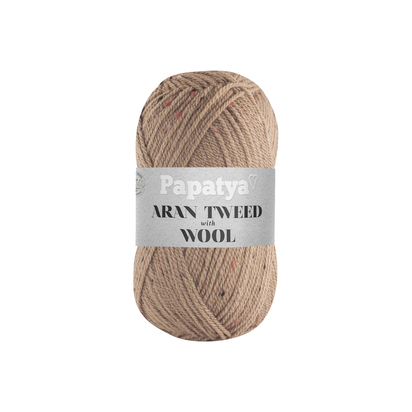 Papatya Aran Tweed with Wool Camel (9340)