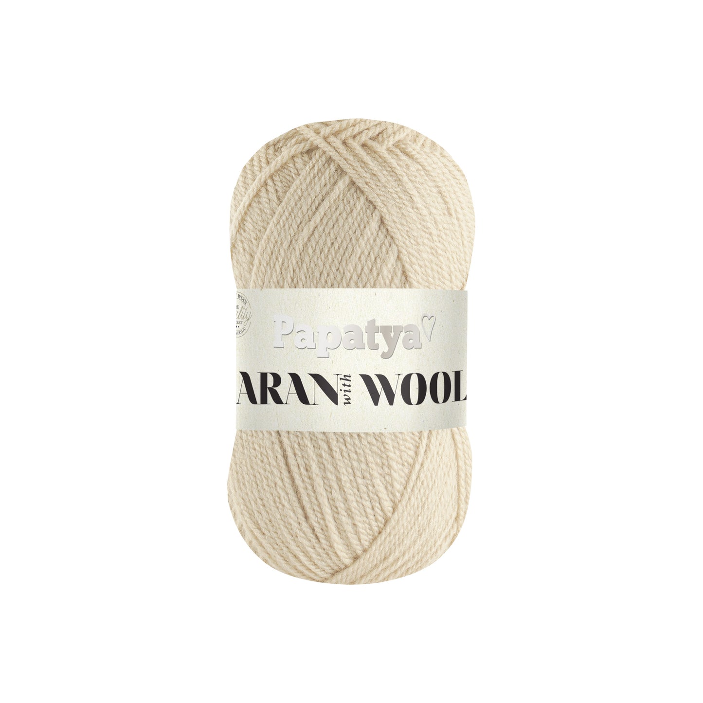 Papatya Aran with Wool Cream (9220)