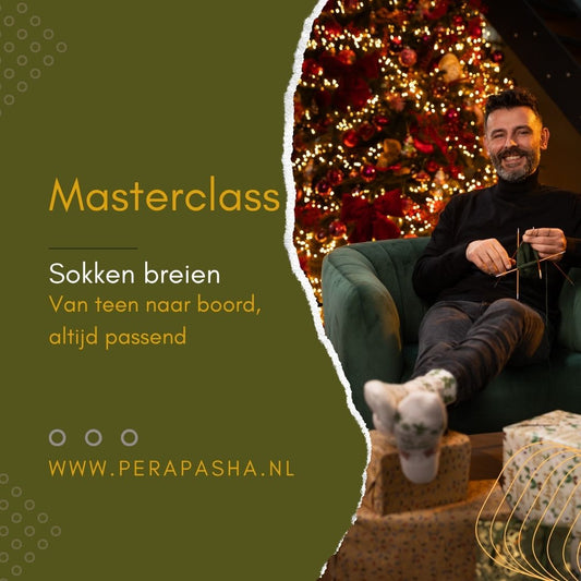 Workshop Sokken Breien met Mr. Cey (11 en 25 juli 2026)