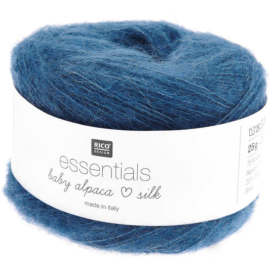 Rico Design Baby Alpaca en Silk Blau (011)