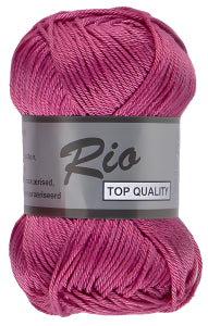Lammy Yarns Rio 014 Fuchsia (per pak 10 bollen)