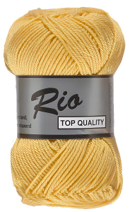 Lammy Yarns Rio 371 Geel (per pak 10 bollen)
