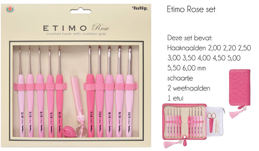 Tulip Etimo Rose Crochet Hook Kit